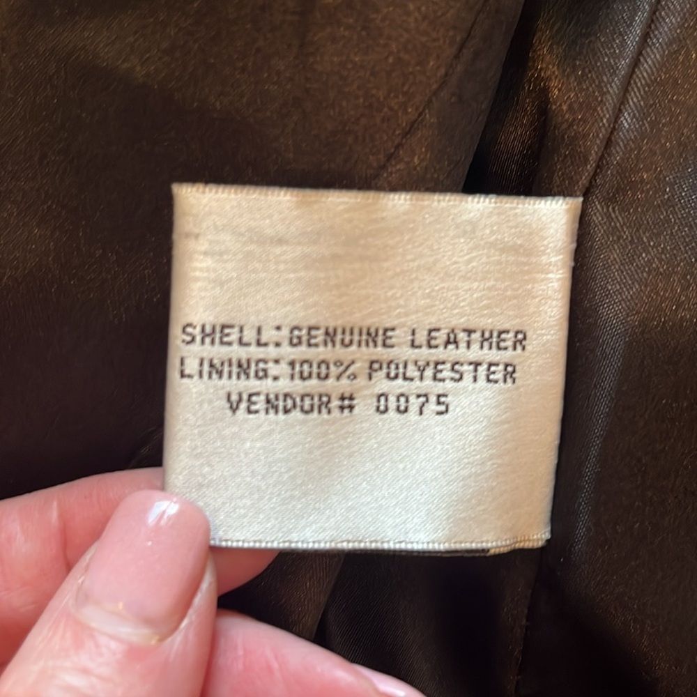 LNR by la nouvelle renaissance Leather Jacket - Picture 8 of 8